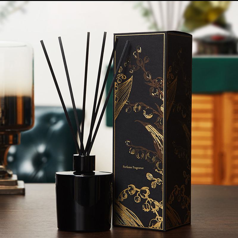 Your own brand customized wholesale luxury classical aroma essential oil reed diffuser for home fragrance